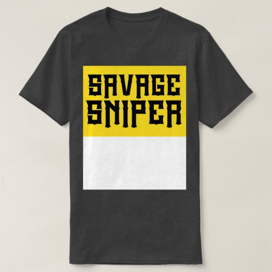 Savage Sniper T-shirt (Design voorkant)