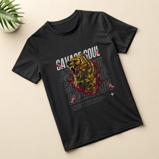 Savage Soul Beer Head Alpha Graphic T-shirt – vet