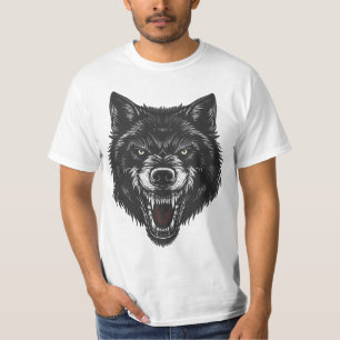 Savage Spirit Wolf T-shirt – Laat het Wilde Binnen