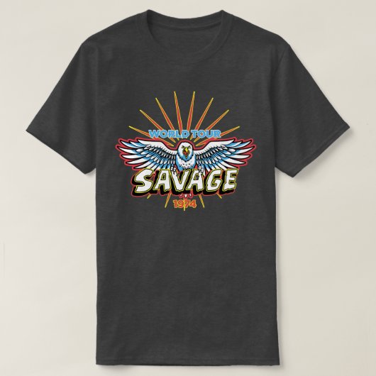 Savage World Tour X-23 Cosplay X23 Laura Kinney T-shirt (Design voorkant)