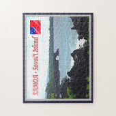 Savai'i Island - Kustlijn - Samoa - Legpuzzel (Verticaal)