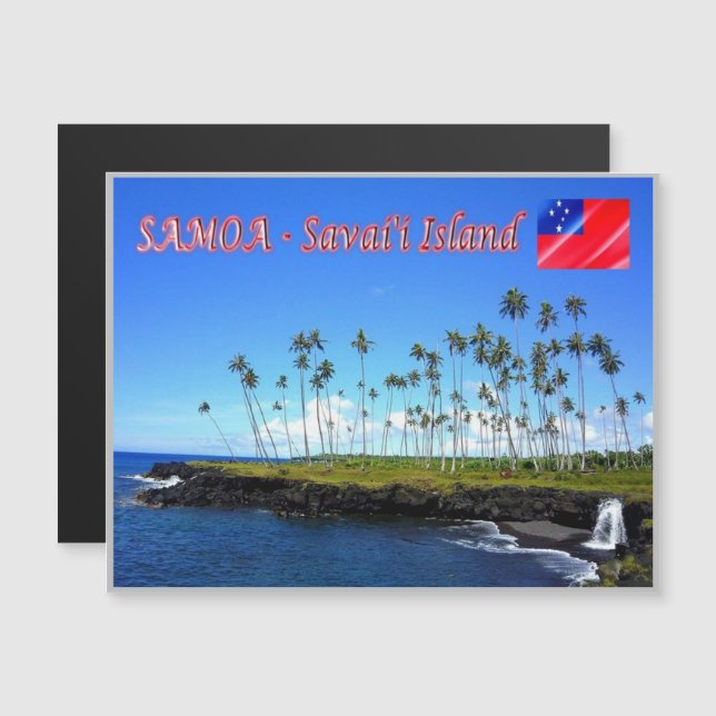 Savai'i Island - Samoa - (Voorkant / Achterkant)