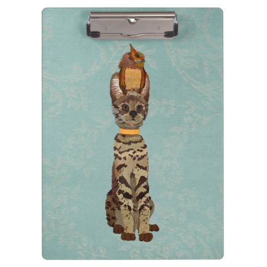 SAVANAH CAT & OWL KLEMBORD (Voorkant)