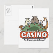 Savanna Casino Briefkaart (Voorkant / Achterkant)