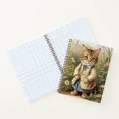 Savanna Cat Notitieboek (Binnen)