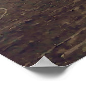 Savanna - Landschap Cityscape Natuur Scenery Poster (Hoek)