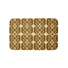 Savanna Mocha Modern Afrikaans Geometrisch Badmat