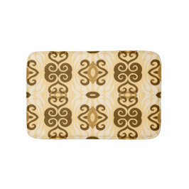 Savanna Mocha Modern Afrikaans Geometrisch Badmat