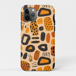 "Savanna Pop: Tribale Vibe in Oranje & Zwart" Case-Mate iPhone Case
