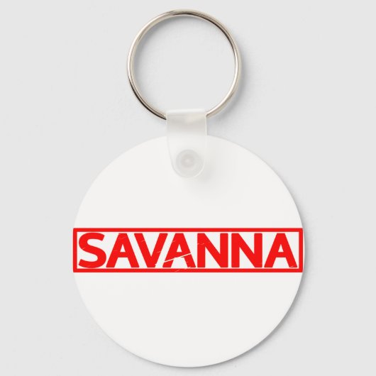 Savanna Stamp Sleutelhanger (Voorkant)