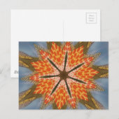 Savanna Star Bloom – Een gedurfde Afrikaanse diere Briefkaart (Voorkant / Achterkant)