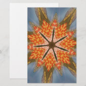 Savanna Star Bloom – Een gedurfde Afrikaanse diere Briefpapier (Voorkant / Achterkant)