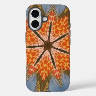 Savanna Star Bloom – Een gedurfde Afrikaanse diere iPhone 16 Hoesje
