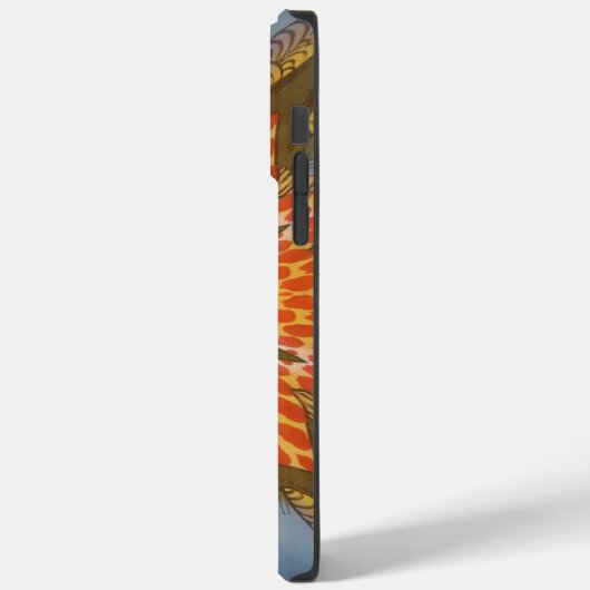 Savanna Star Bloom – Een gedurfde Afrikaanse diere Case-Mate iPhone Case (Achterkant / Links)