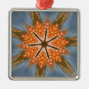 Savanna Star Bloom – Een gedurfde Afrikaanse diere Metalen Ornament