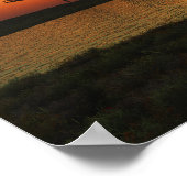 Savanna Sunset Poster (Hoek)