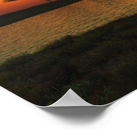 Savanna Sunset Poster (Hoek)