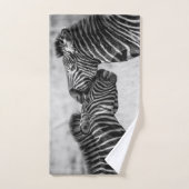 Savanna zebras handdoek (Handdoek)