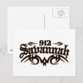 Savannah 912 briefkaart (Voorkant / Achterkant)