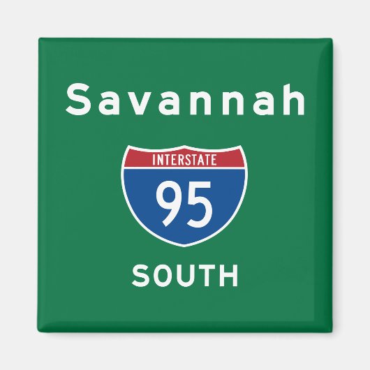 Savannah 95 magneet (Voorkant)