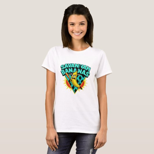 Savannah Bananas – Fun & Wild Baseball Tee T-shirt (Voorkant volledig)