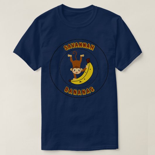 Savannah bananen t-shirt (Design voorkant)