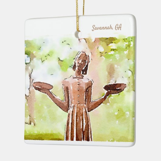 Savannah Bird Holiday Ornament (Links)