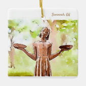 Savannah Bird Holiday Ornament (Voorkant)