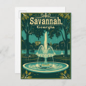  Savannah Briefkaart (Voorkant / Achterkant)