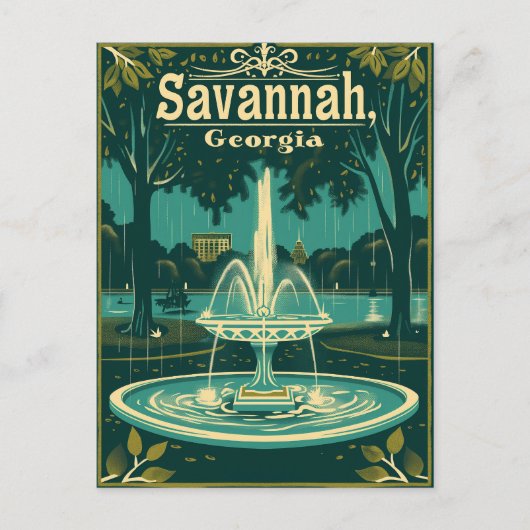  Savannah Briefkaart (Voorkant)