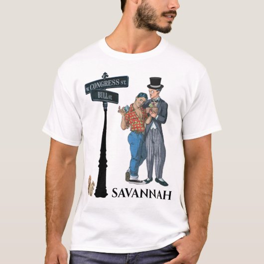 Savannah  Bull Street (Gay Interest) T-shirt (Voorkant)