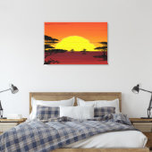 Savannah Canvas Afdruk (Insitu (Slaapkamer))