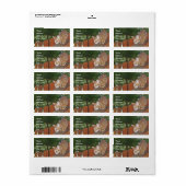 Savannah Cat Address Sticker (Full Sheet)