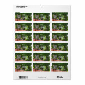 Savannah Cat Address Sticker (Full Sheet)