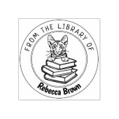 Savannah Cat, boek uit de bibliotheek van Rubberstempel (Afrduk)