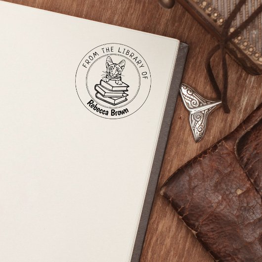 Savannah Cat, boek uit de bibliotheek van Rubberstempel