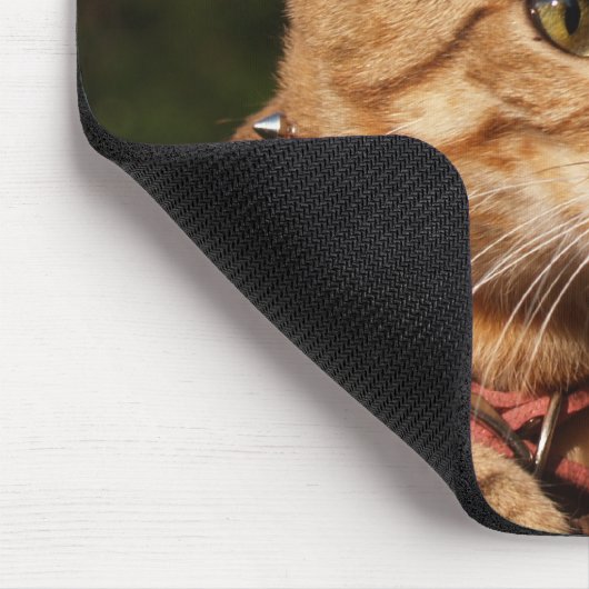 Savannah Cat Mousepad Muismat (Hoek)
