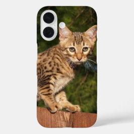 Savannah Cat telefoonhoesje iPhone 16 Hoesje
