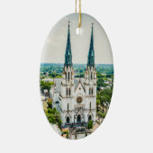 Savannah Cathedral Collectible Holiday Ornament (Rechts)