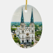 Savannah Cathedral Collectible Holiday Ornament (Voorkant)