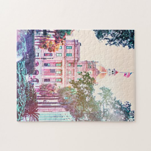 Savannah City Hall Puzzle Legpuzzel (Horizontaal)