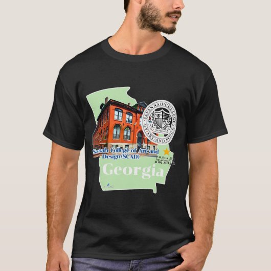 Savannah College of Art and Design (SCAD) (Savanna T-shirt (Voorkant)
