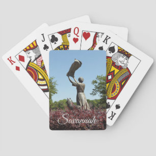 Savannah die kaarten speelt - Waving Girl