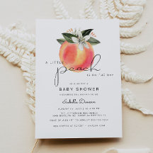 Savannah - Een klein Baby shower perziken