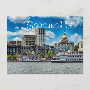 Savannah GA Briefkaart