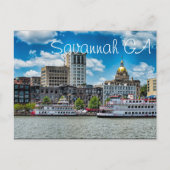 Savannah GA Briefkaart (Voorkant)