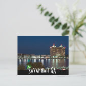 Savannah GA Briefkaart (Staand voorkant)