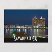 Savannah GA Briefkaart (Voorkant)