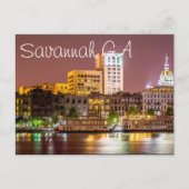 Savannah GA Briefkaart (Voorkant)