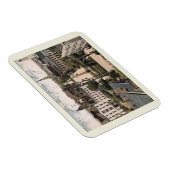 Savannah GA, Bull St Uitzicht,  1906 Magneet (Rechterzijde)